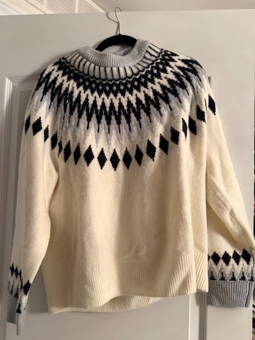 NWOT H&M Fair Isle Knit Sweater | Size M